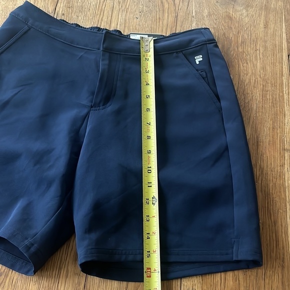 Fila Sport Tru-Golf sz Small Shorts Mid-Rise Blue - Picture 5 of 6